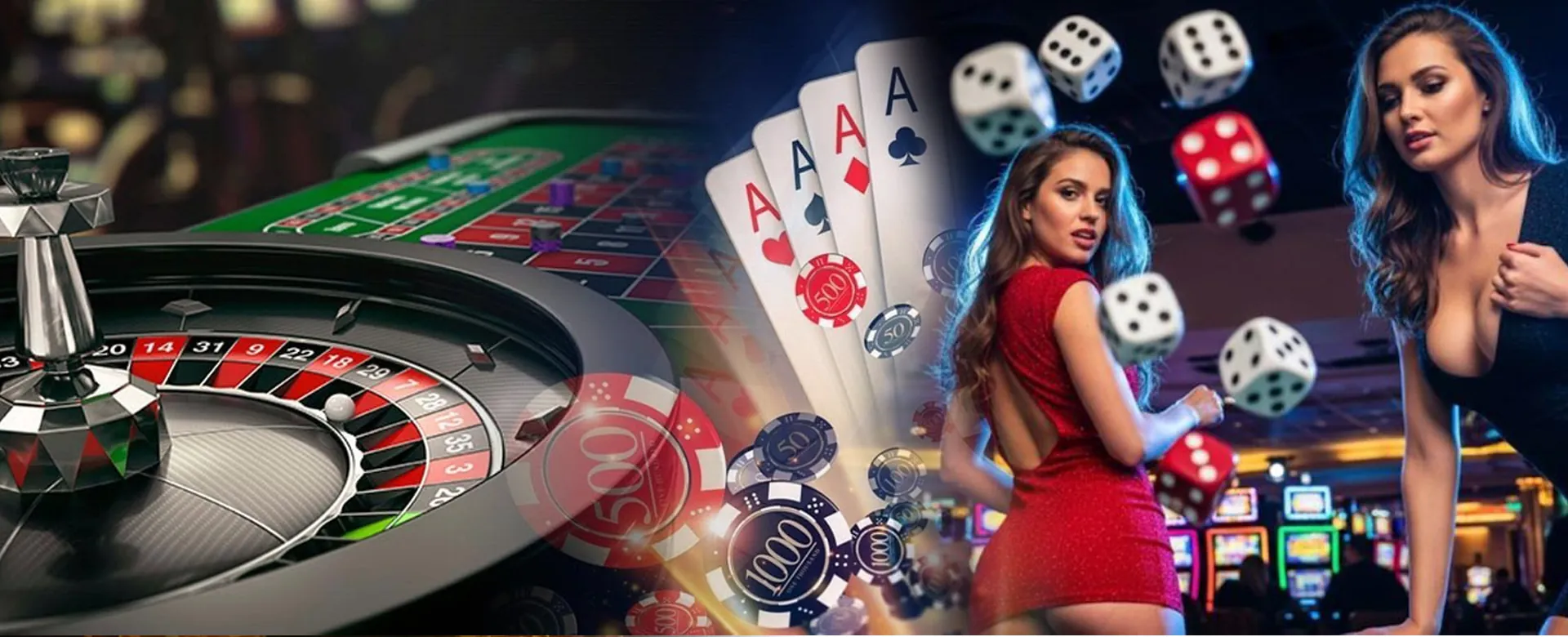 Dynamic online casino background with bright lights and gaming elements, featuring 8k8 17 promotions